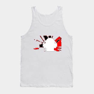 Dj Set music concert sound party pixel art Tank Top